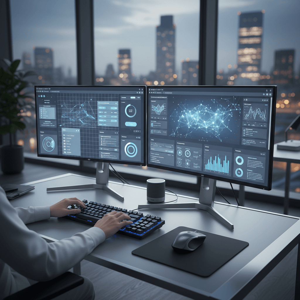 AI-powered website development dashboard