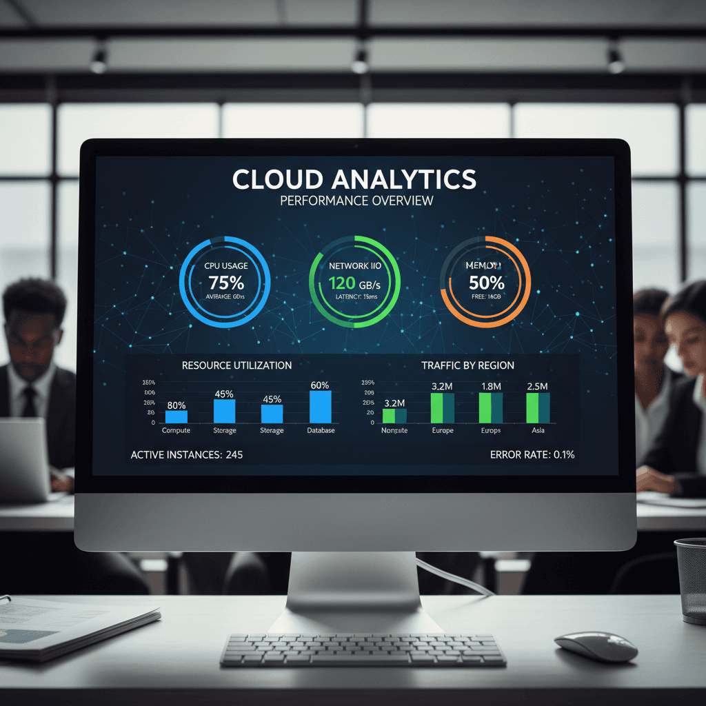 Cloud platform integration and monitoring for scalable solutions