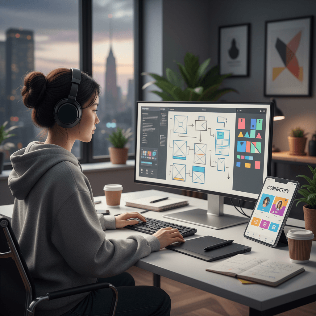Mobile application design collaboration and development